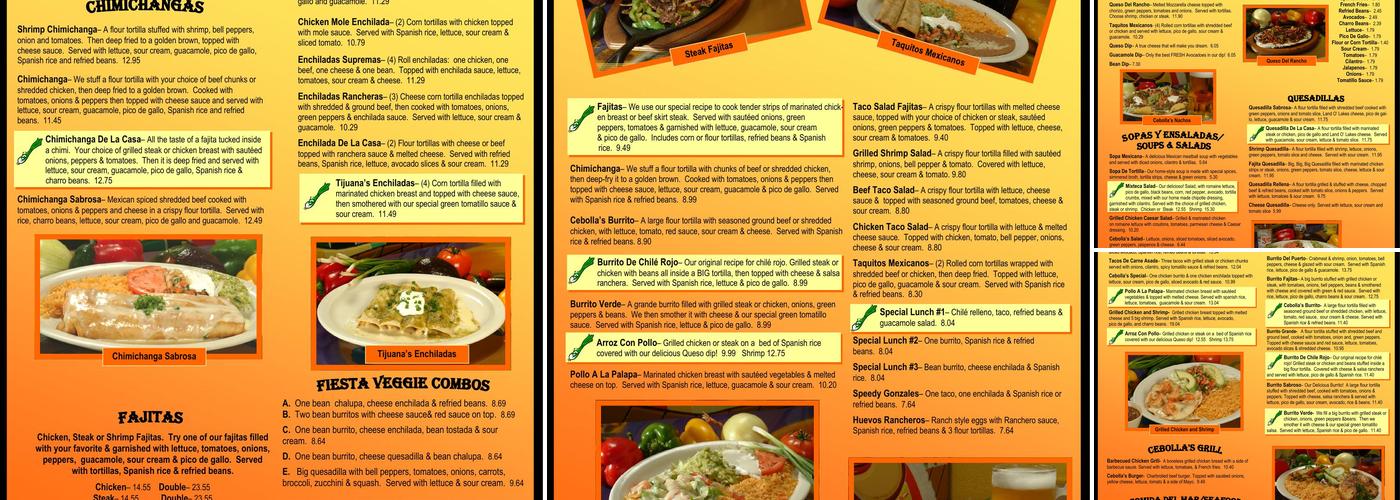 Acapulco Mexican Grill Menu