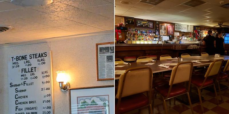 Sam's Place Menu