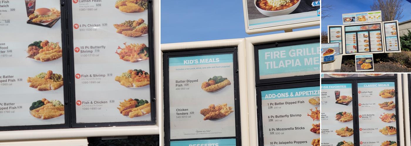Captain D's Menu