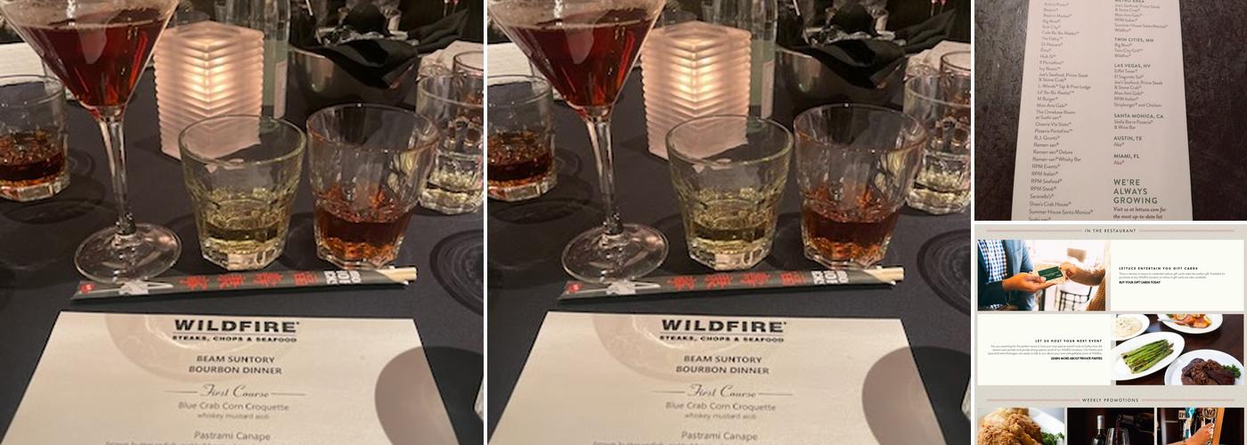 Wildfire Menu