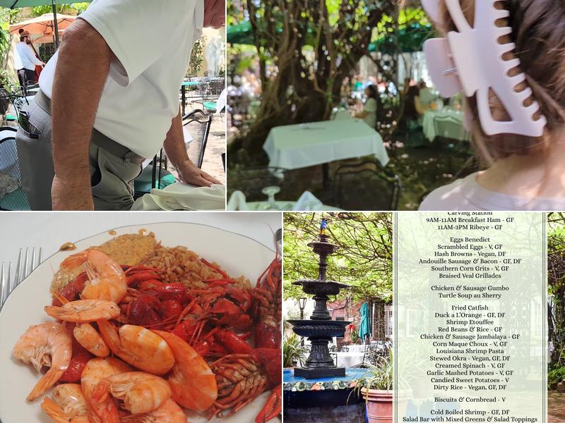 The Court of Two Sisters Menu