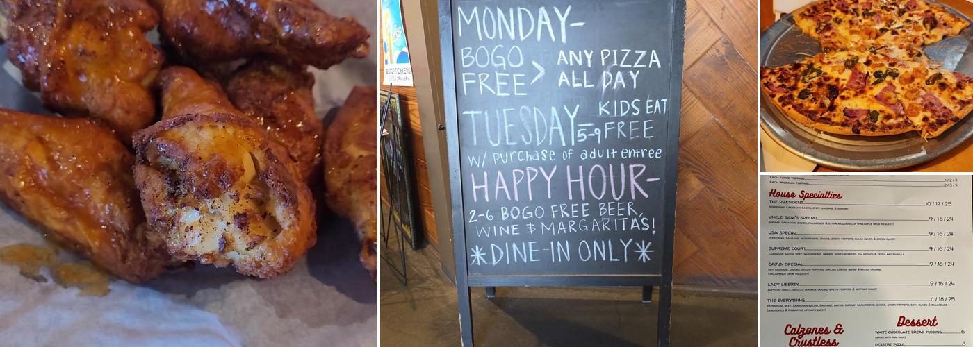 Pizzaville USA Carencro Menu