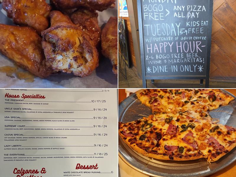 Pizzaville USA Carencro Menu