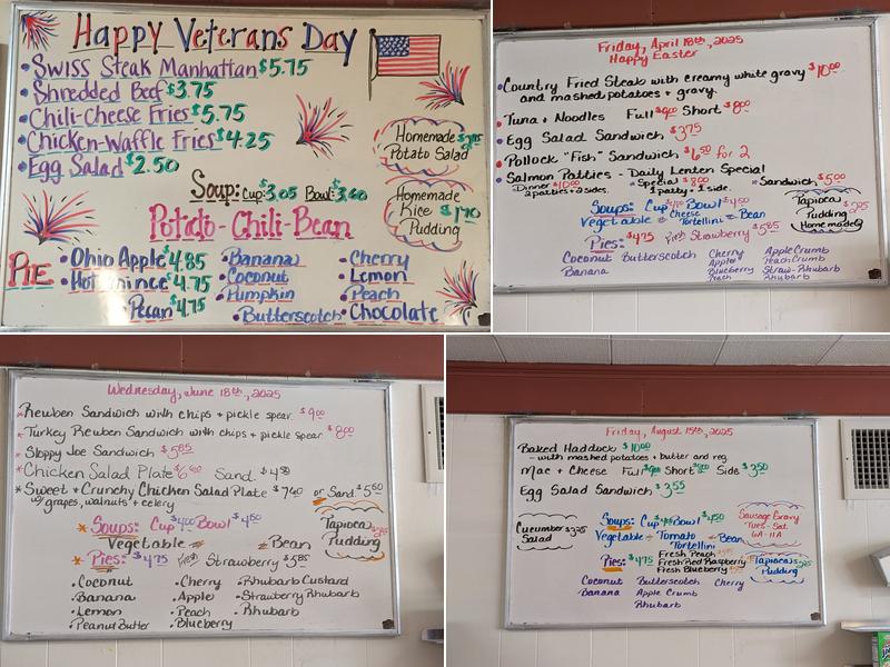 Bud's Restaurant Menu