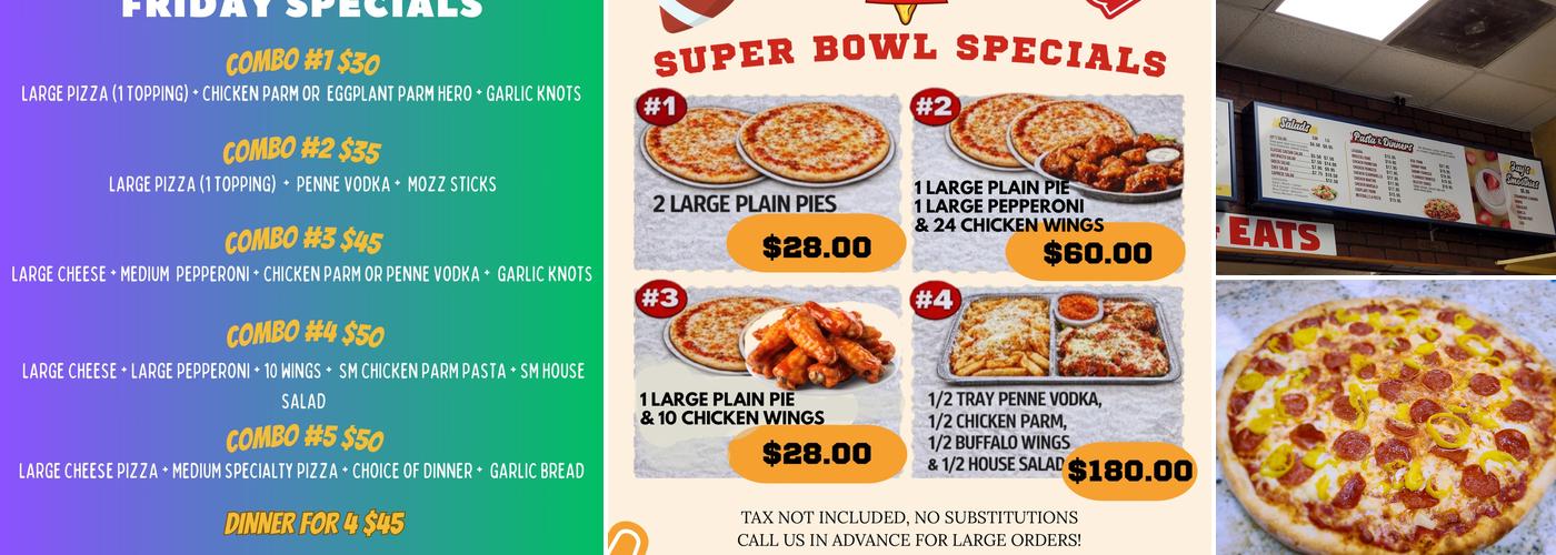 Jay's Pizza & Eats Menu