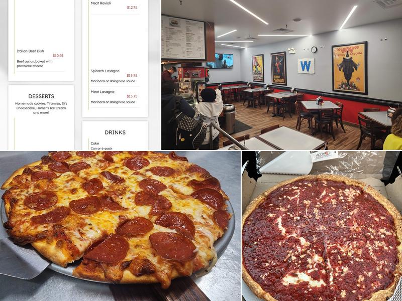 Viccino's Pizza Company Menu