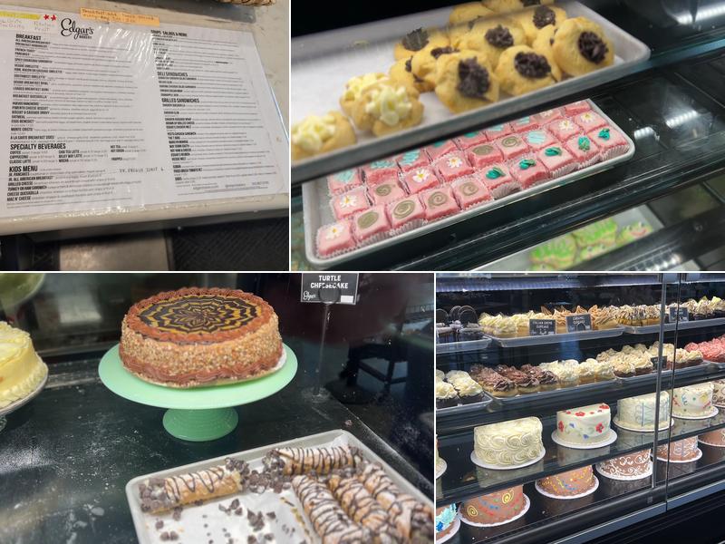Edgars Bakery Menu
