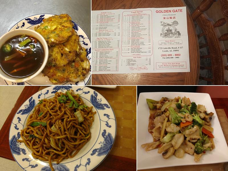 Golden Gate Chinese Restaurant Menu