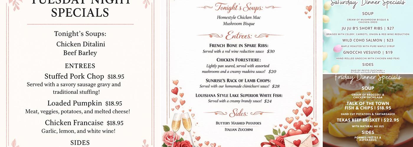 NPG café & Catering Menu