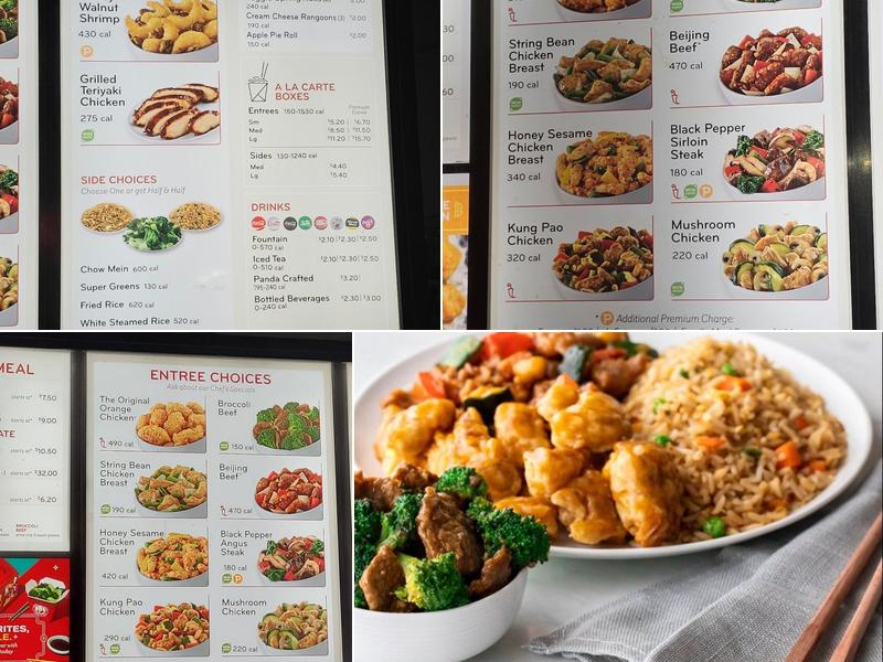 Panda Express Menu