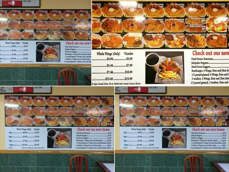 Wings Plus Menu