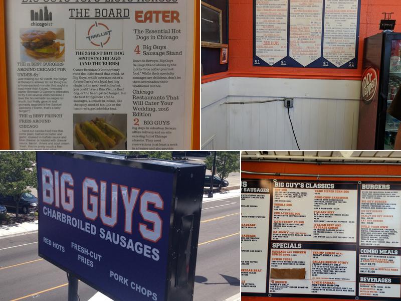 Big Guy's Catering Menu