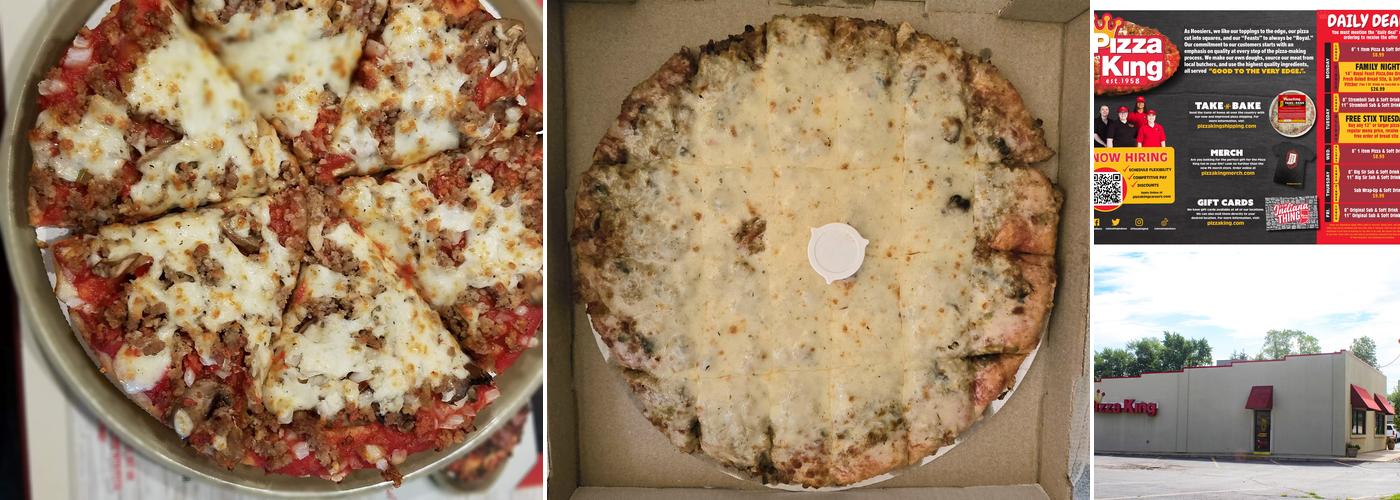 Pizza King Menu
