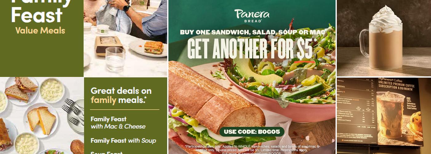 Panera Bread Menu