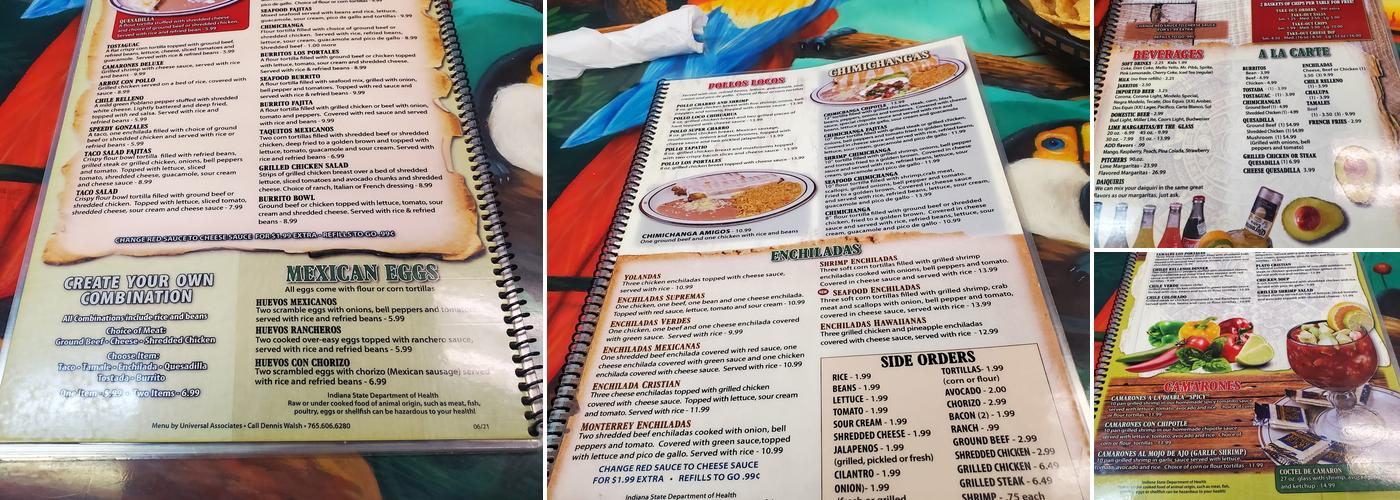 Los Portales Menu