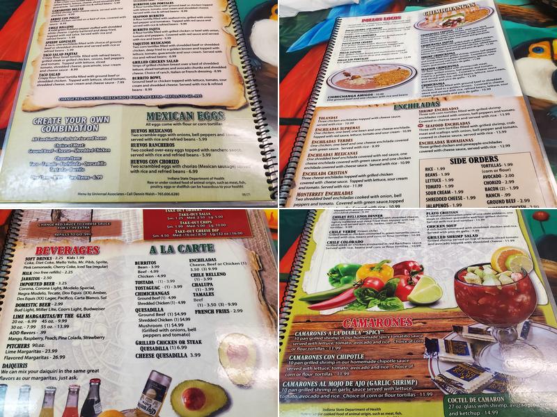 Los Portales Menu