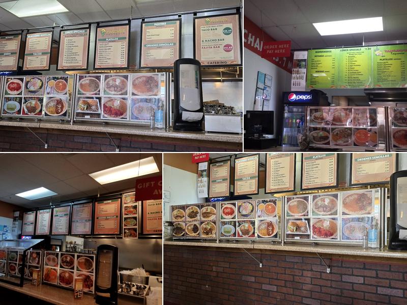 Pancho's Mexican Restaurant Menu