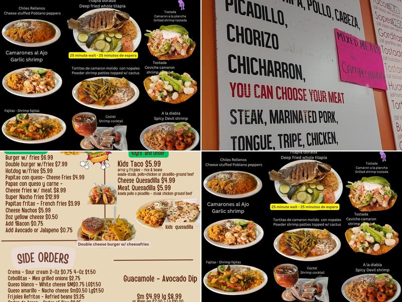 El Taco Jalisco Menu