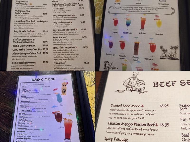 Chef Shangri-La Menu