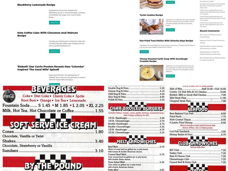 Goody's Fast Food Menu