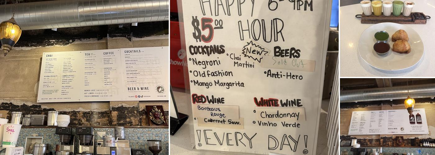 Chiya Chai Logan Square Menu