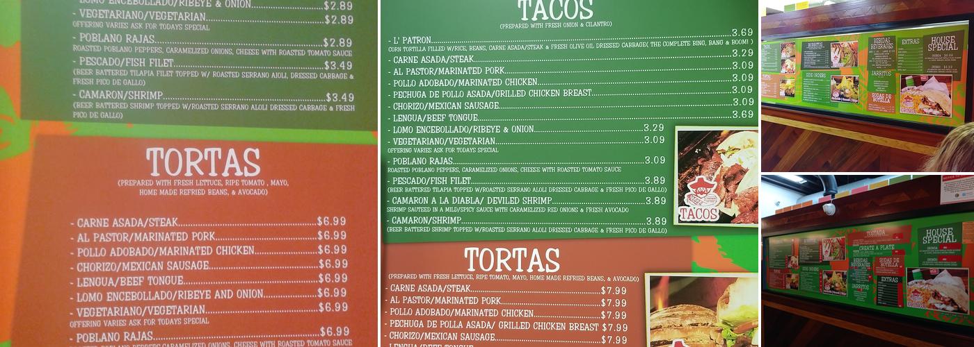 L' Patron Menu