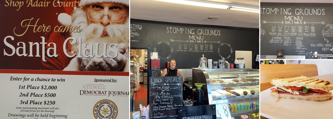 Stomping Grounds Menu