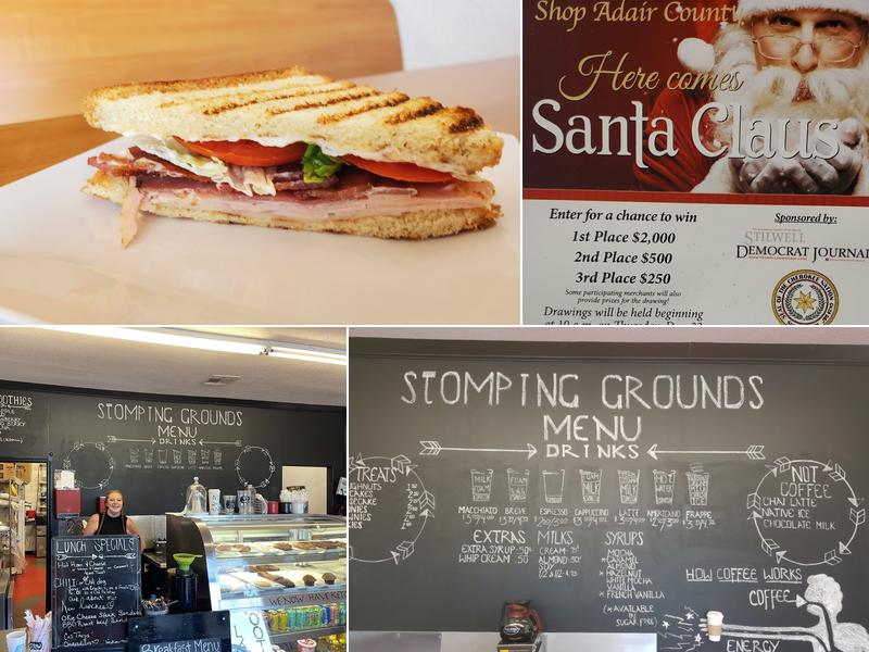 Stomping Grounds Menu