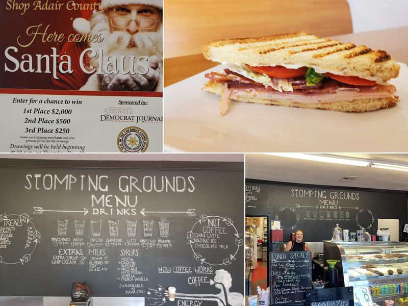 Stomping Grounds Menu