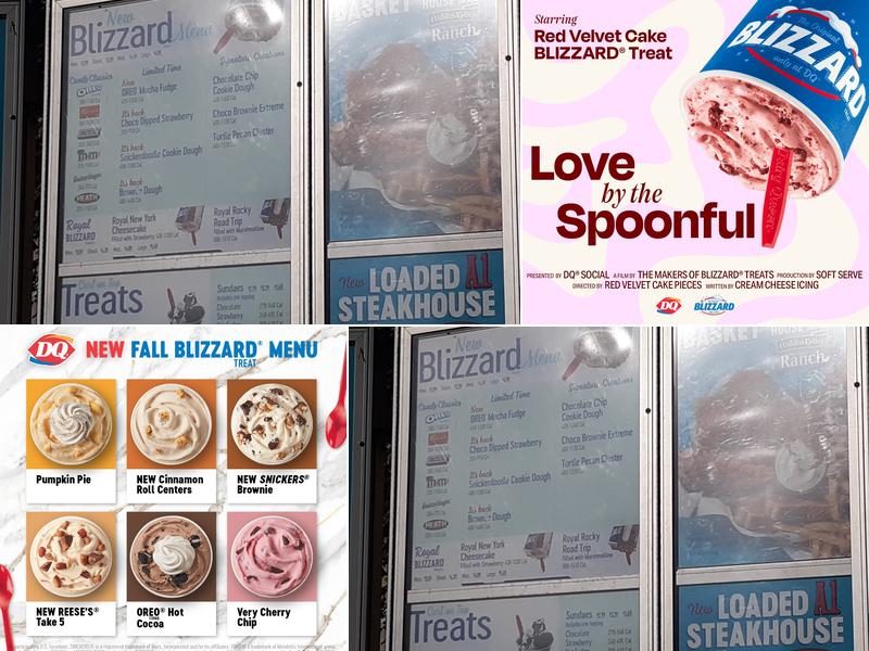 Dairy Queen Grill & Chill Menu