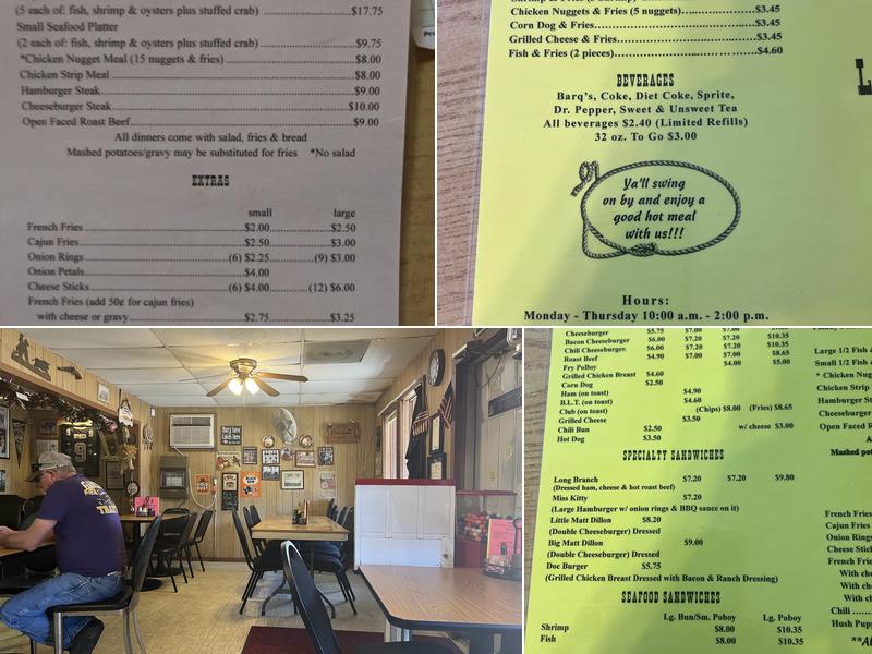 Long Branch Cafe Menu
