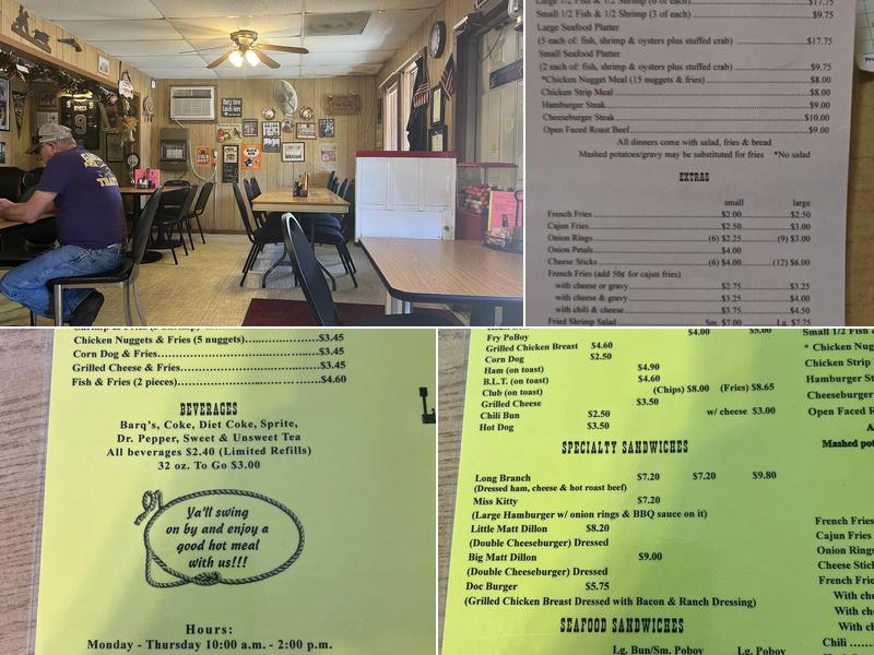 Long Branch Cafe Menu