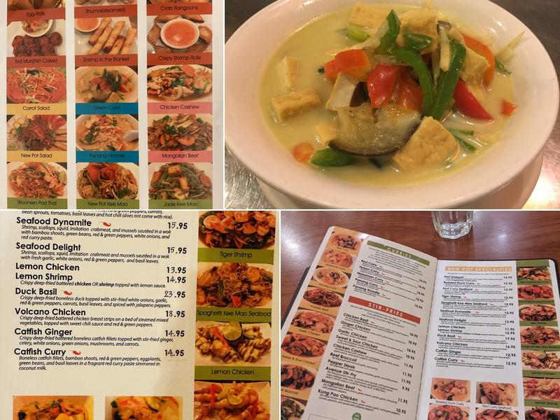 New Pot Restaurant Menu