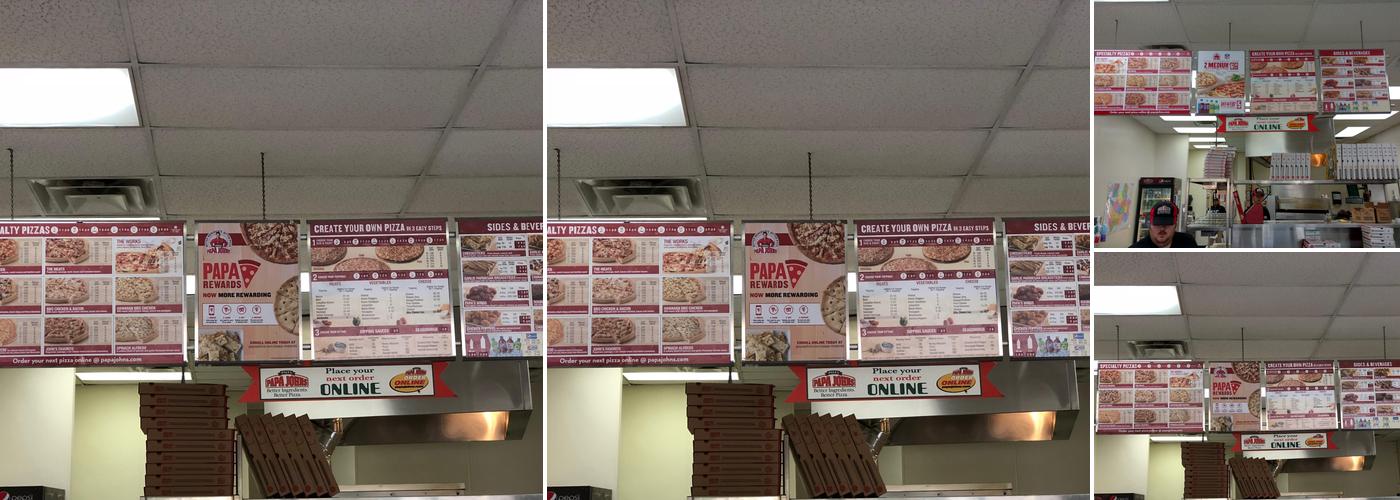 Papa Johns Pizza Menu