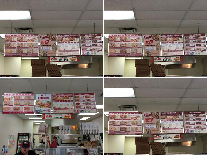 Papa Johns Pizza Menu