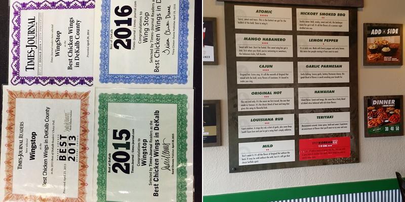 Wingstop Menu