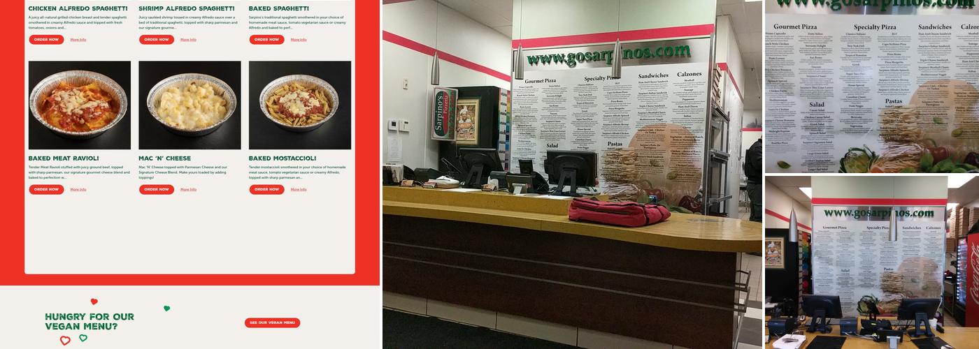 Sarpino's Pizzeria Elmhurst Menu