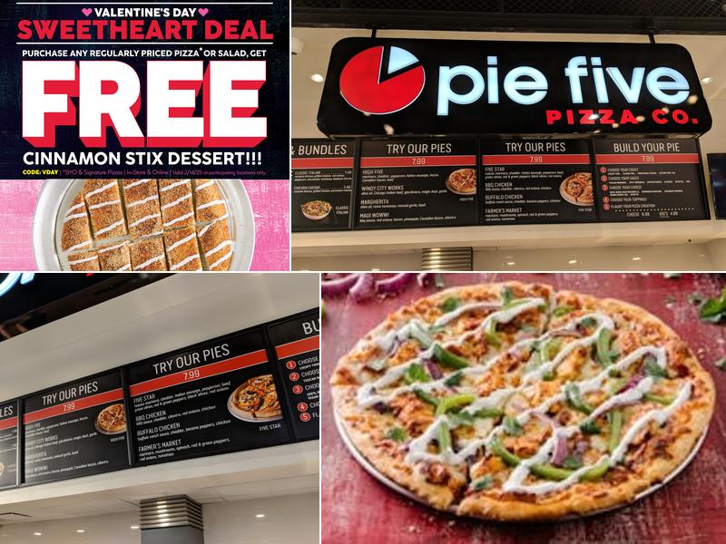 Pie Five Pizza Menu