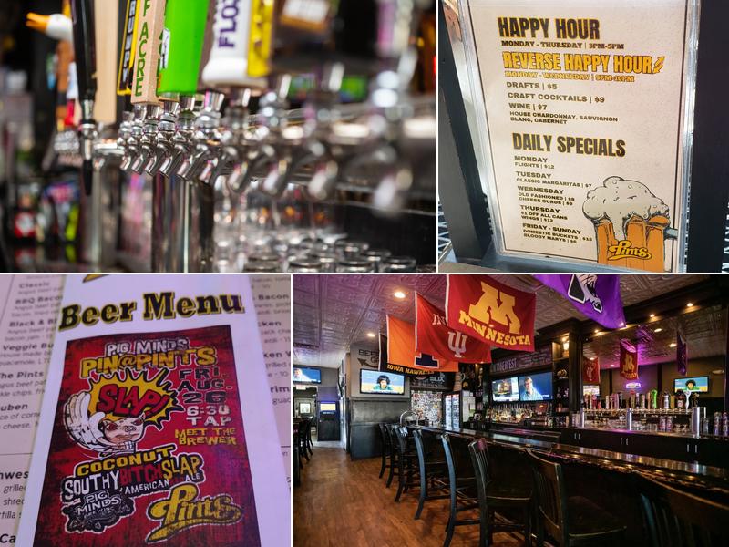 Pints Menu
