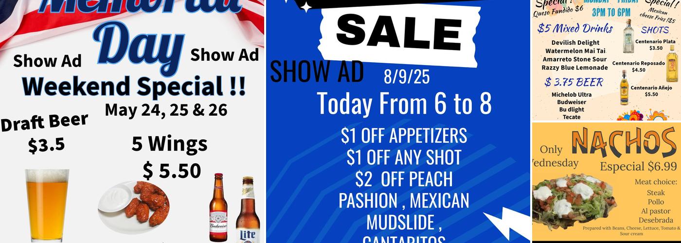 Mariscos El Amigo 3 Menu