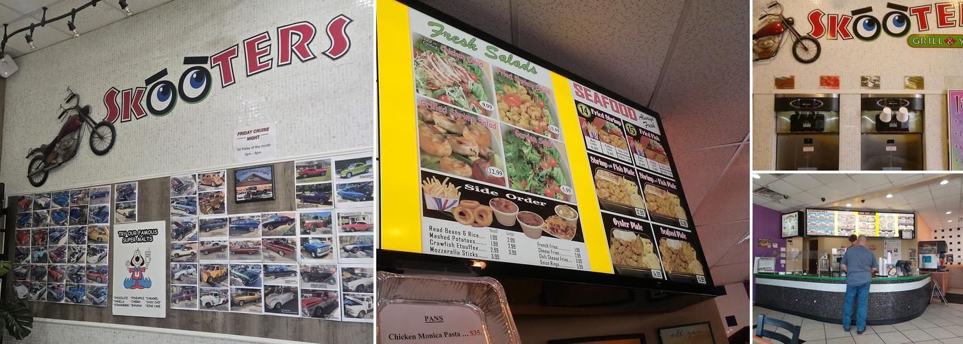 Skooters Grill & Yogurt Menu