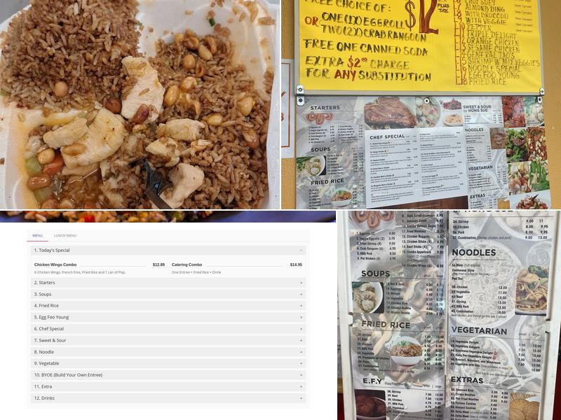 Wing Ho Chop Suey Menu