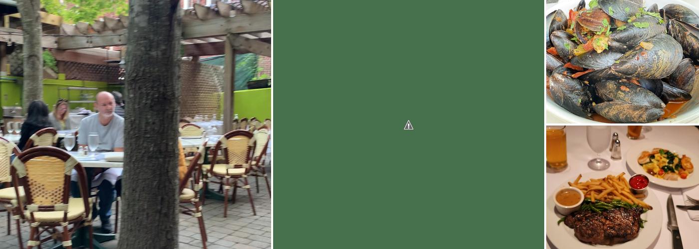 Sidewalk Bistro Menu