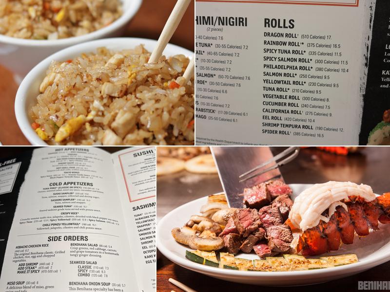 Benihana Menu