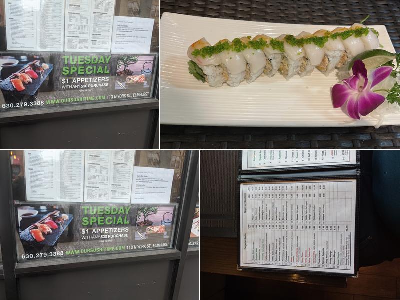 SUSHI TIME Menu