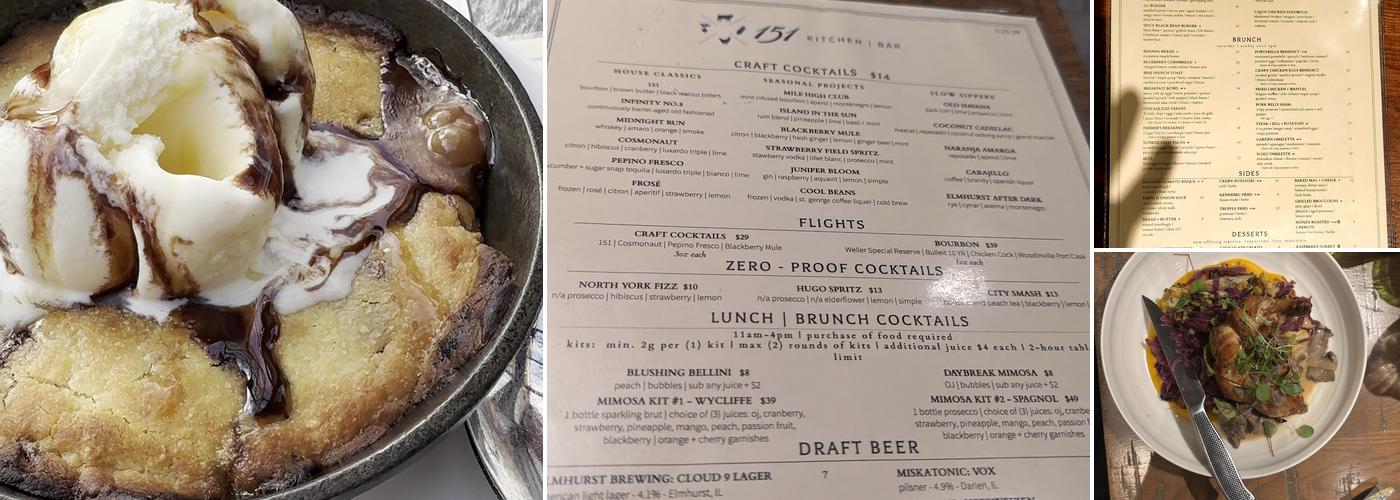 151 Kitchen | Bar Menu