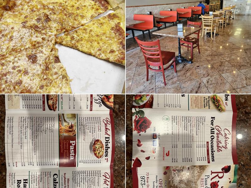 Rose’s Pizza Menu