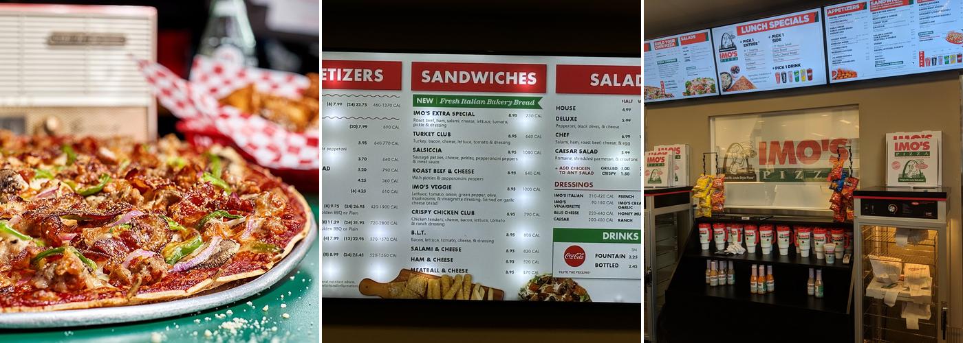 Imo's Pizza Menu