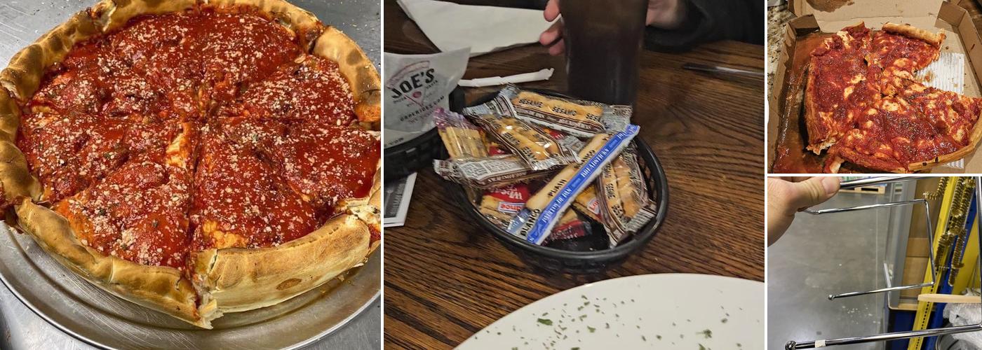 Joe's Pizza and Pasta Menu