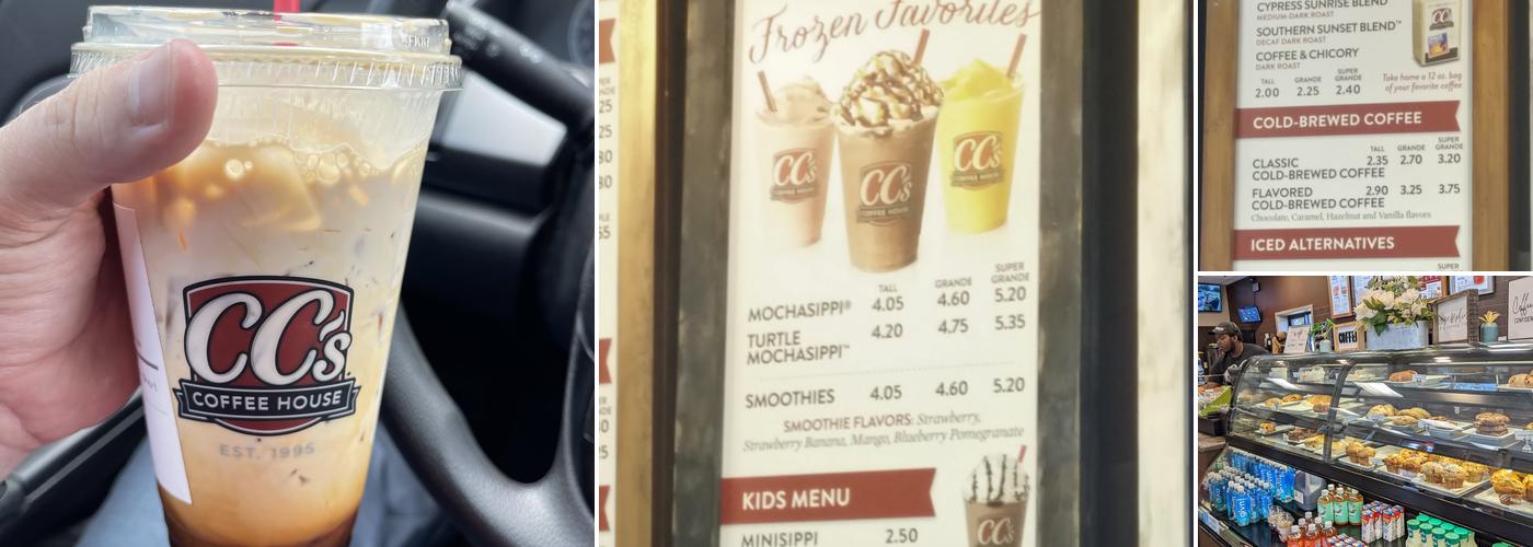 CC's Coffee House Menu